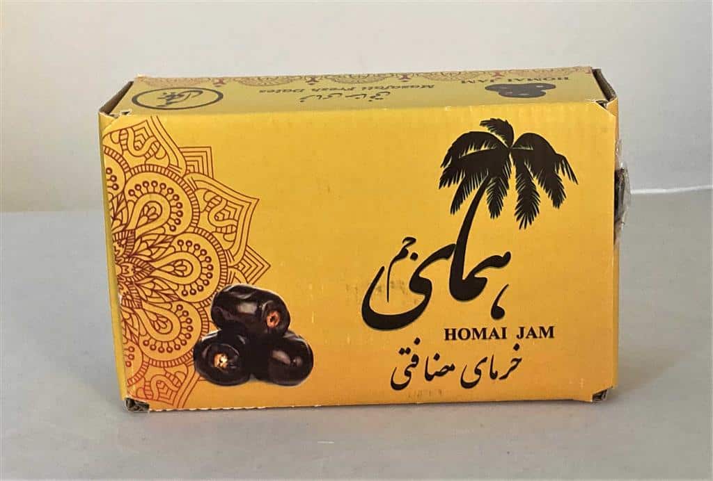 خرما مضافتی همای جم مناسب مجالس با ظاهر براق و جذاب